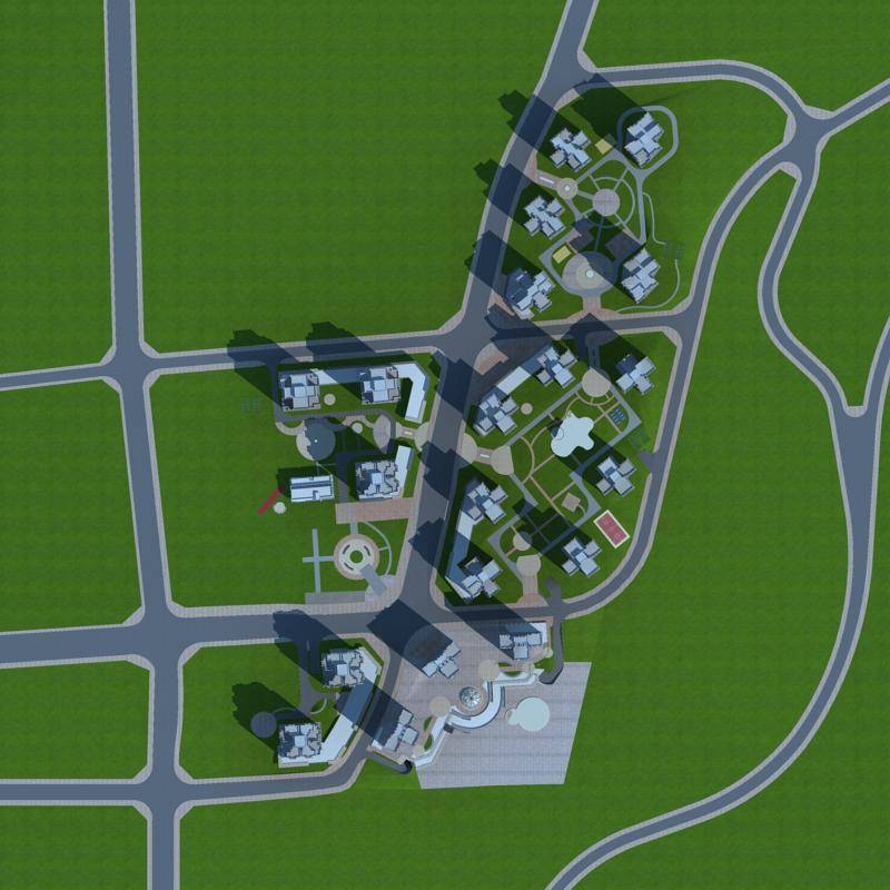 现代小区规划