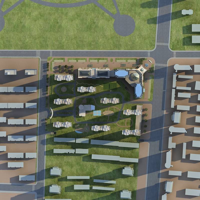 简欧商业住宅小区