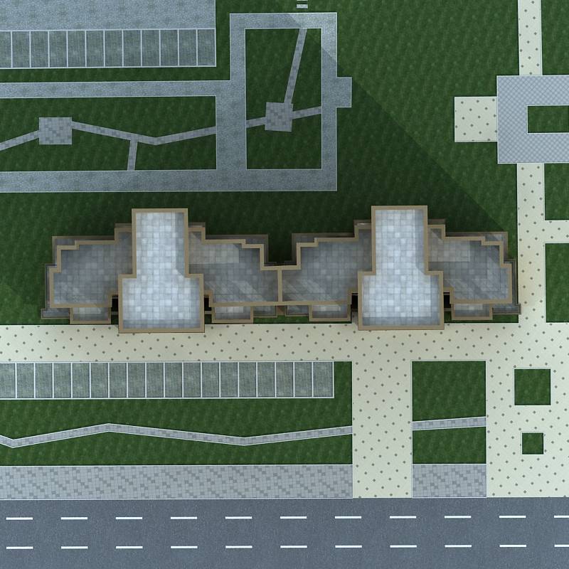 简欧风格高层住宅楼