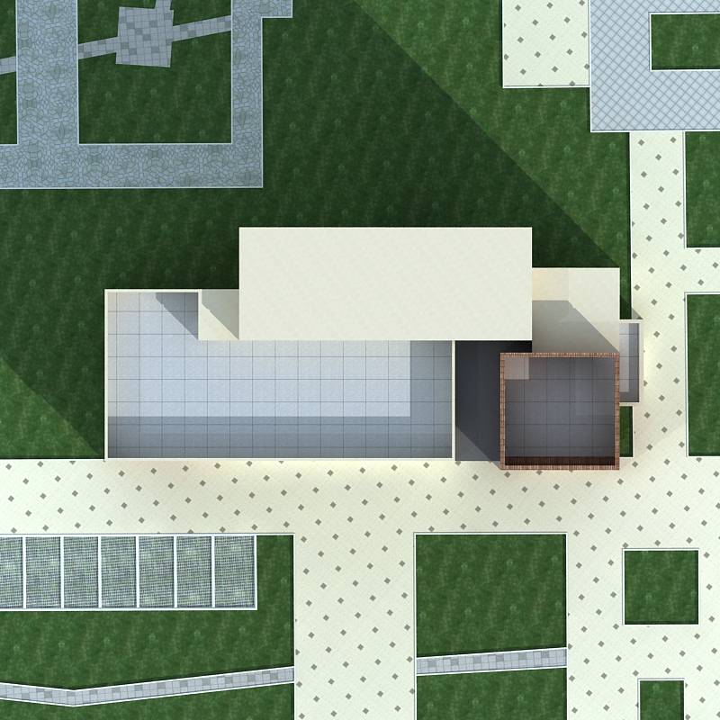 现代高层住宅楼