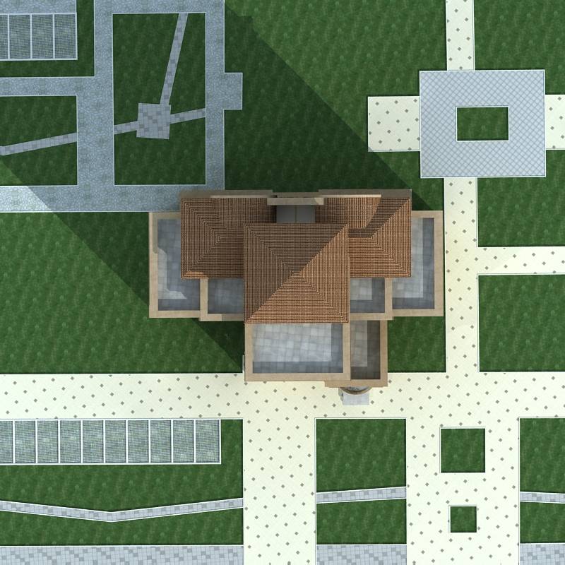 欧式高层住宅楼