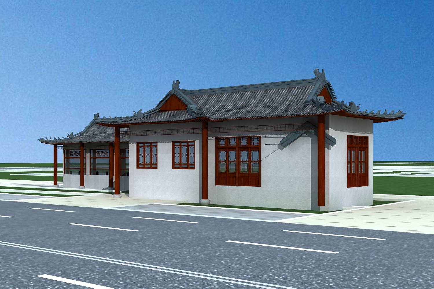 中式小建筑