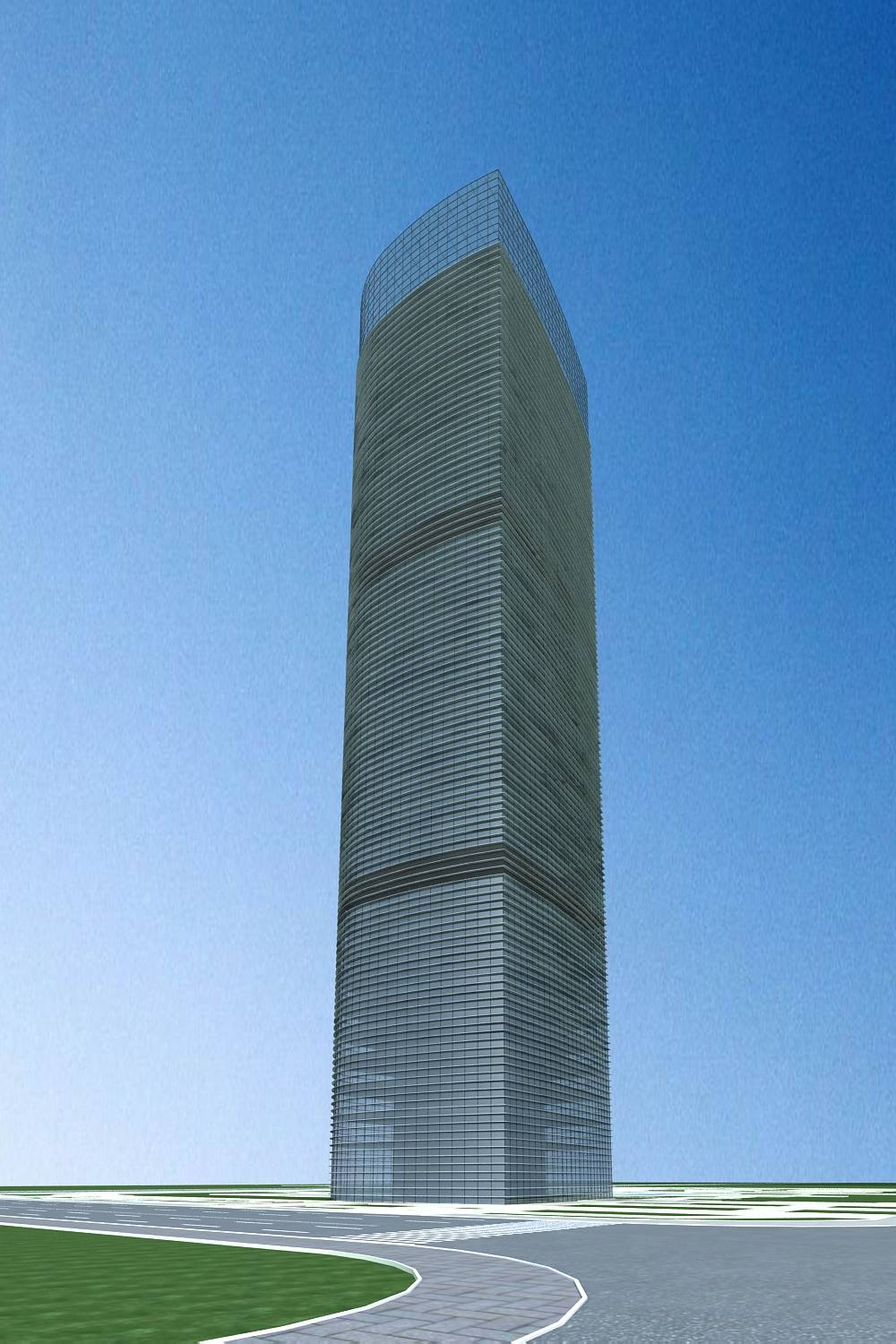 现代高层办公楼