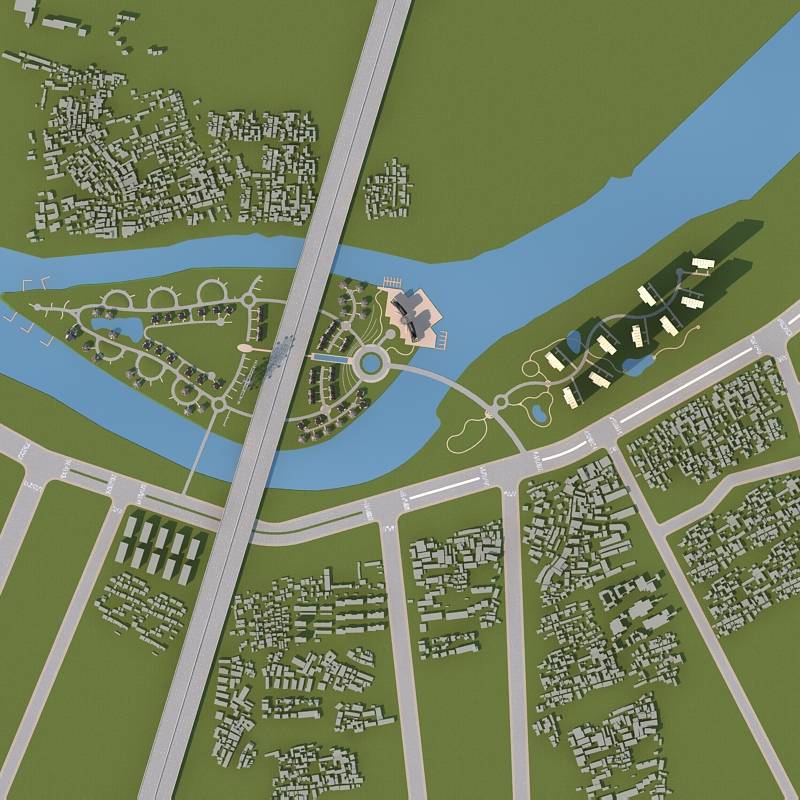 大洲住宅规划