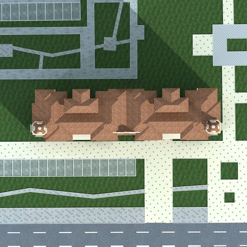 欧式高层住宅楼