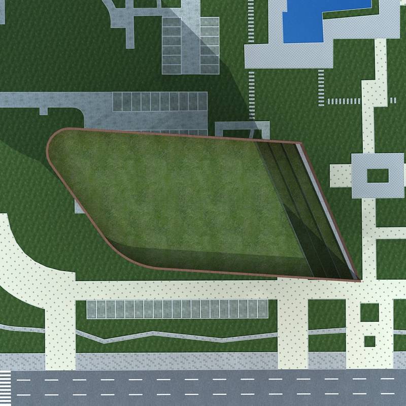 现代高层办公楼