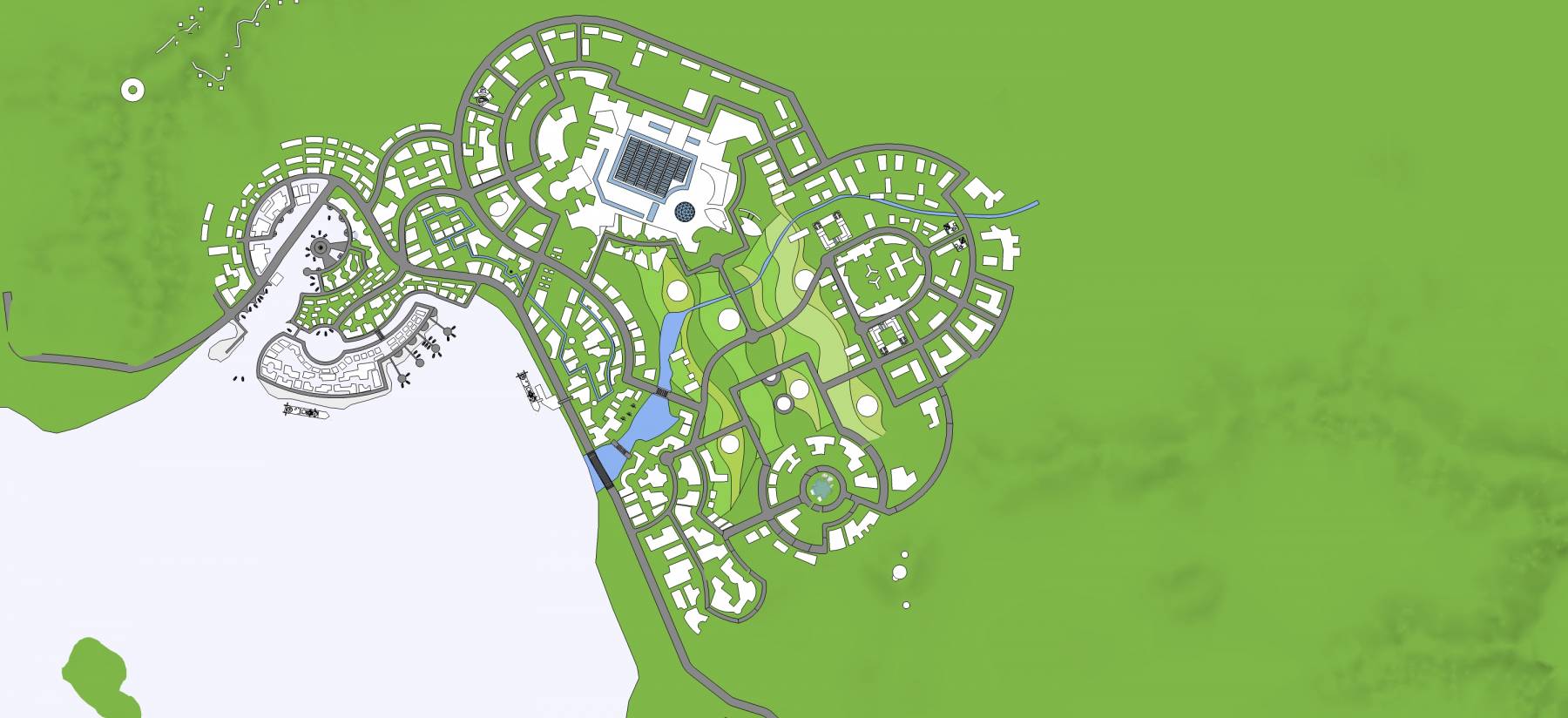 海边城市规划