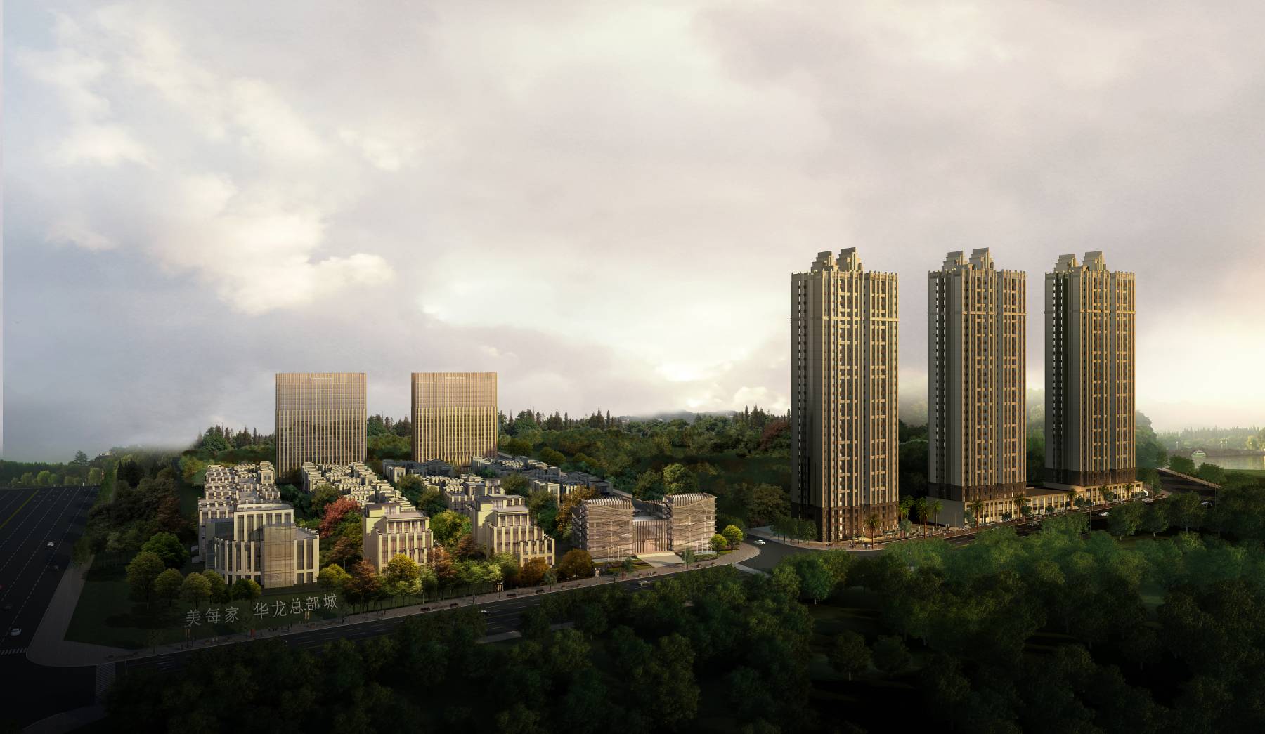 简欧风格综合住宅小区