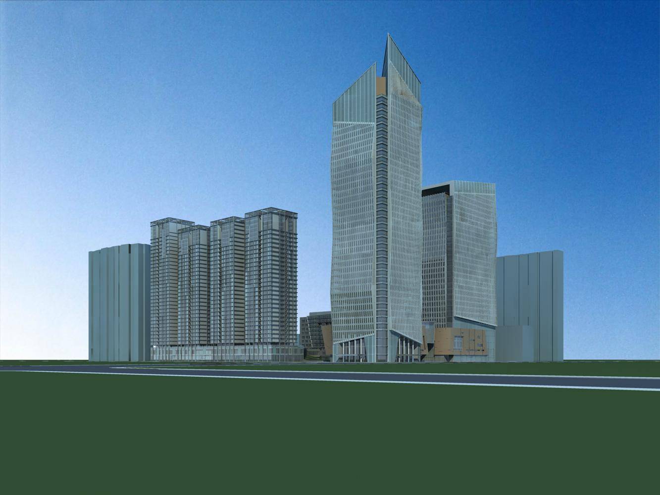 现代商业办公体