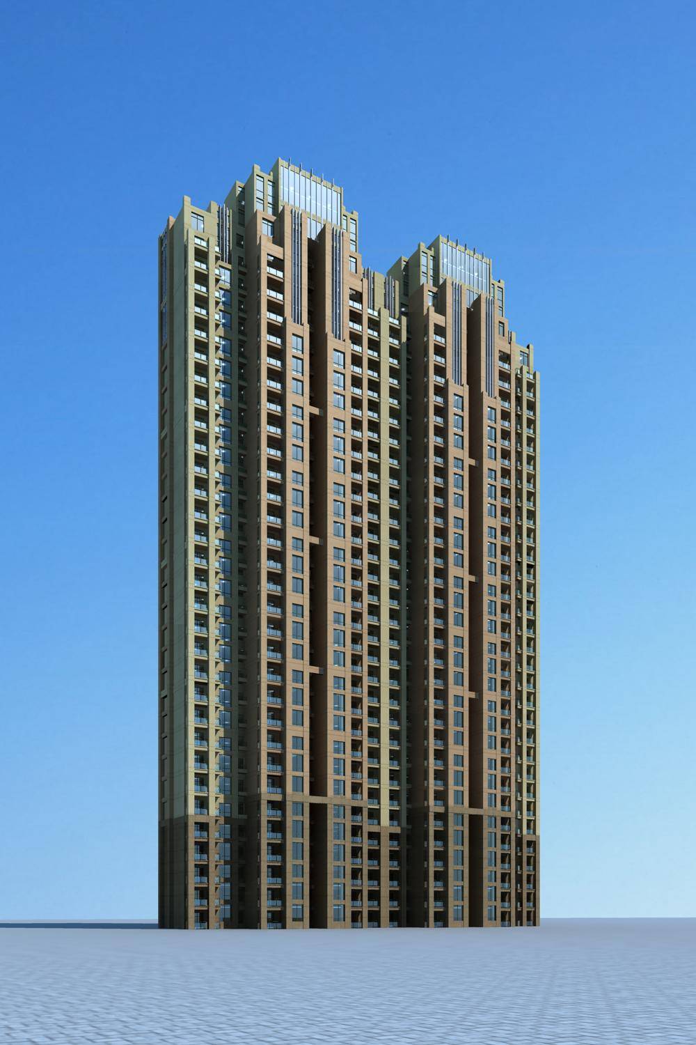 现代高层办公楼