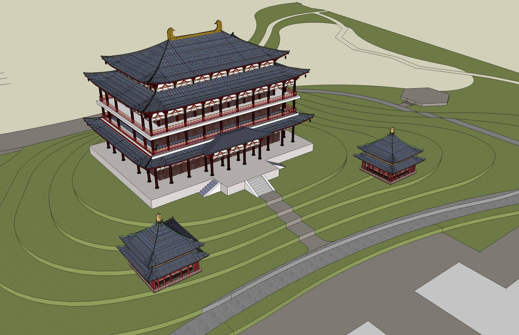 中式景观建筑