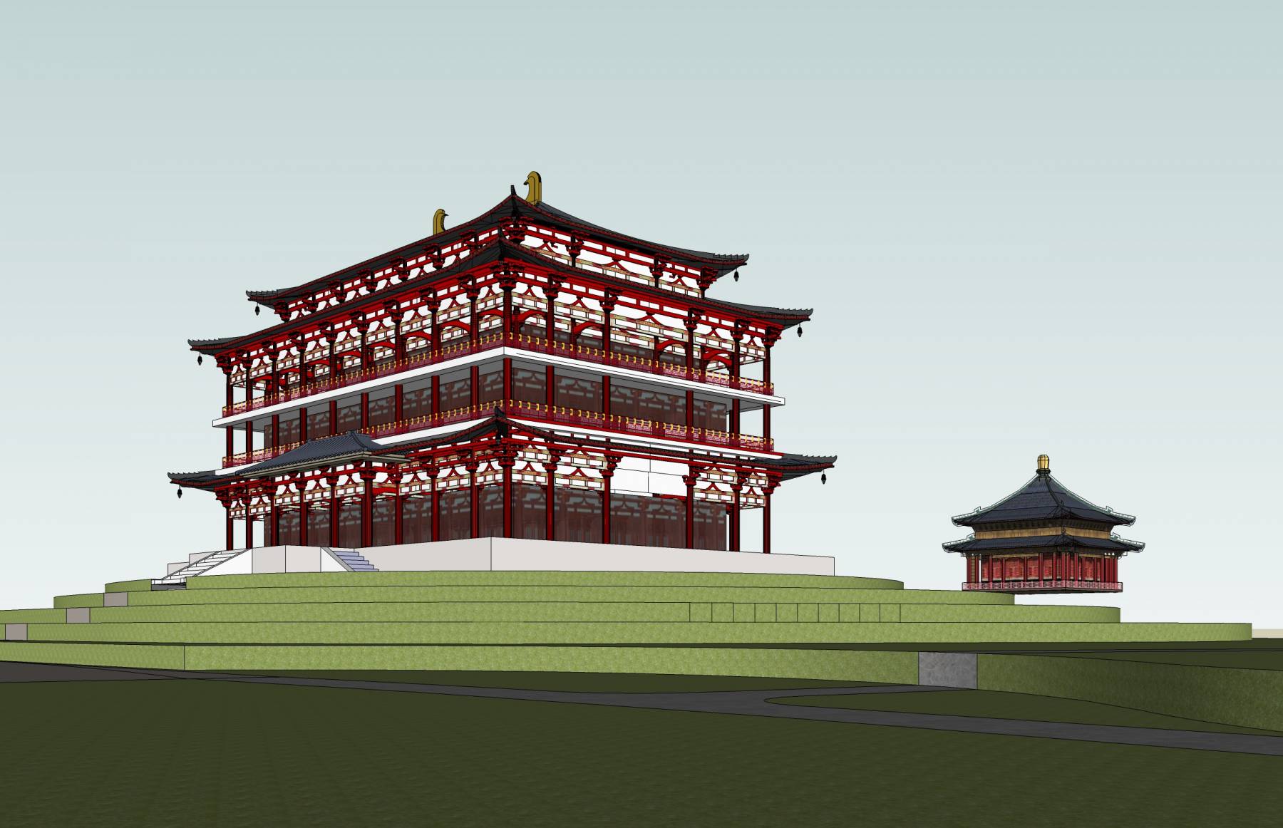 中式景观建筑