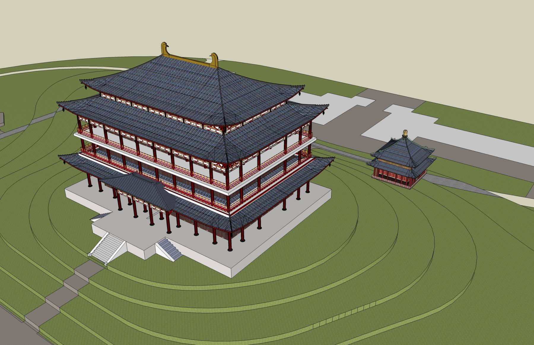 中式景观建筑