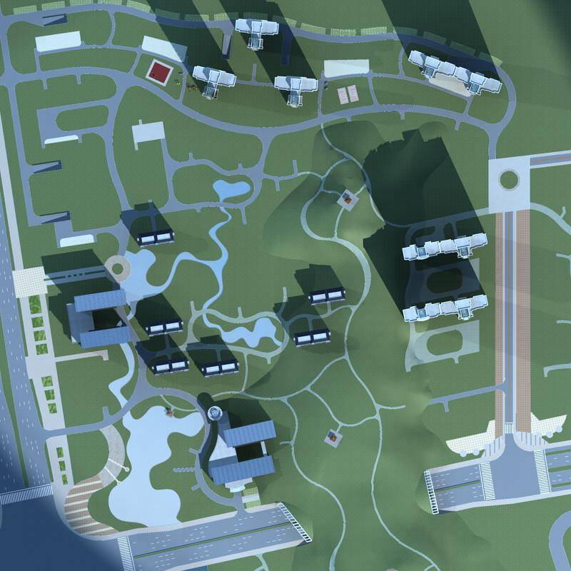 现代风格住宅小区
