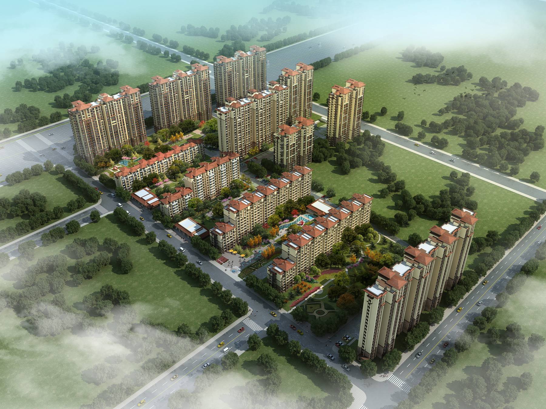 欧式住宅小区