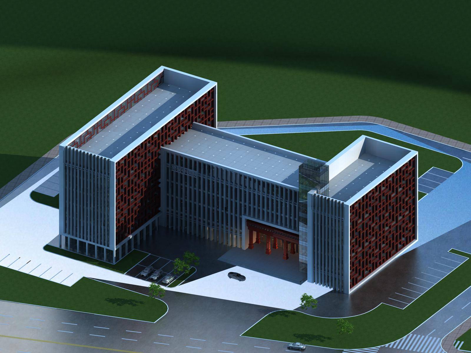 新中式风格医院