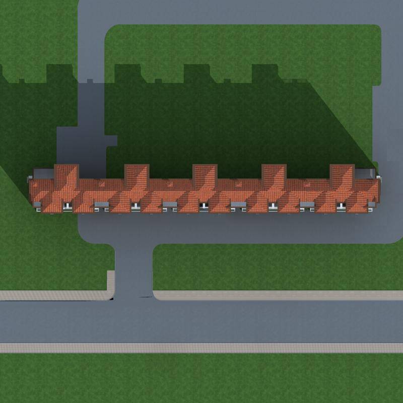 欧式多层住宅楼