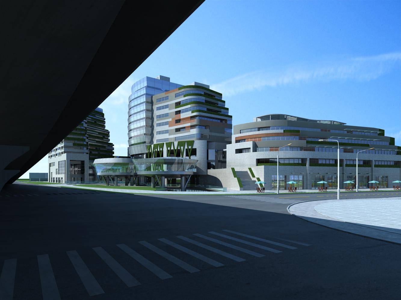 现代城市商业综合体