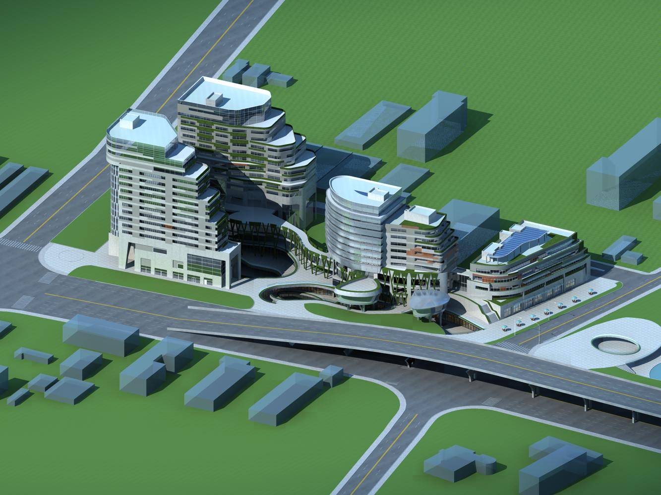 现代城市商业综合体