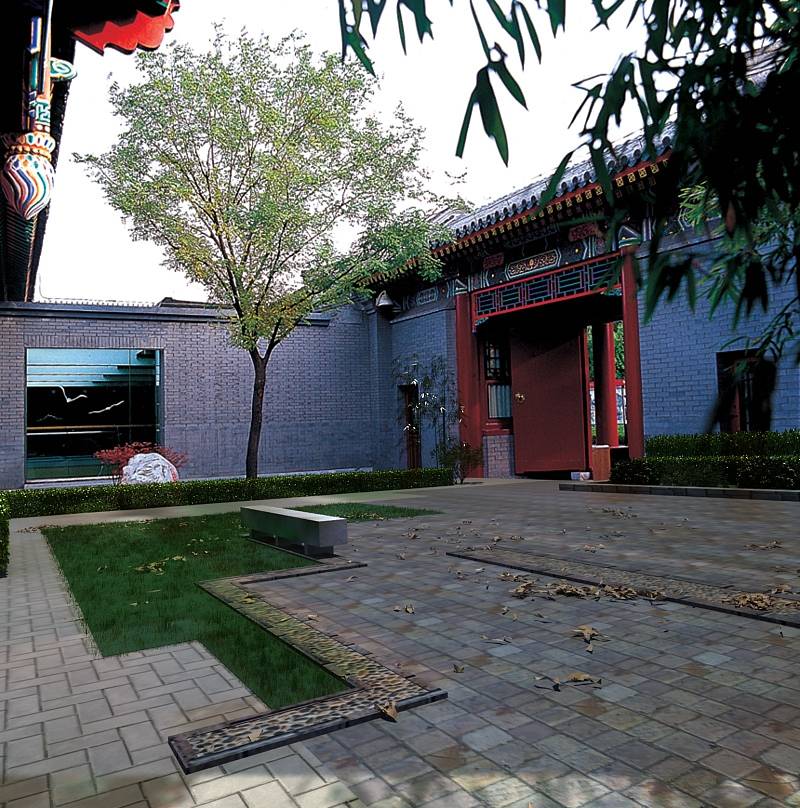 合院景观场景