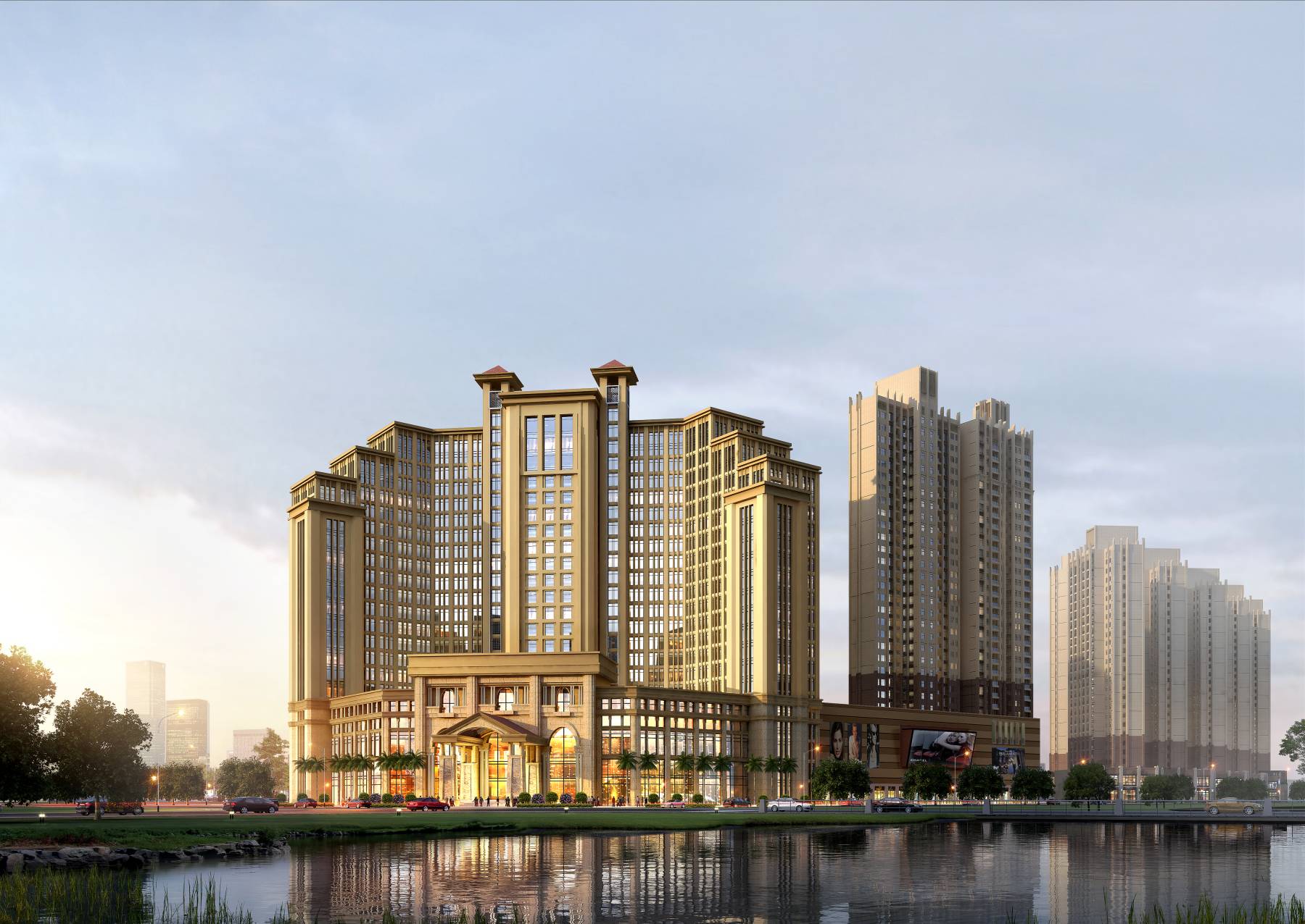 欧式商业住宅小区及酒店