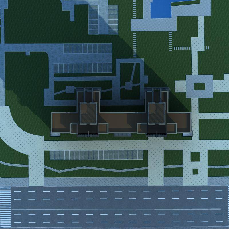 简欧风格高层住宅楼