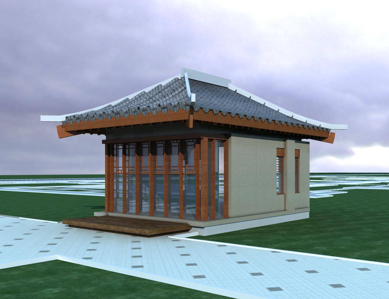 中式小建筑