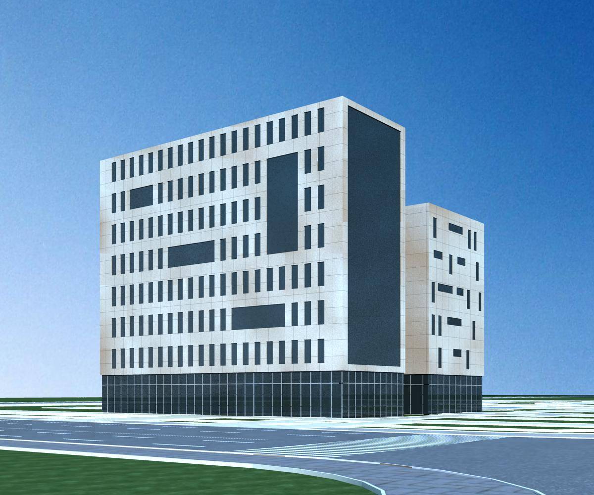 现代小高层办公楼