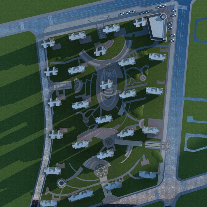 欧式住宅小区