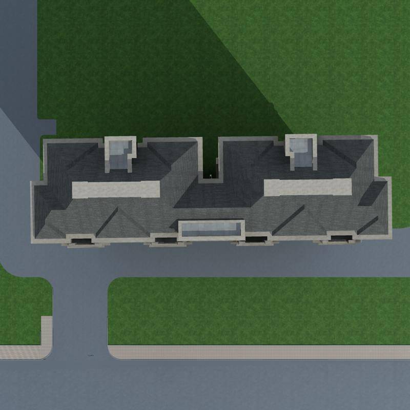 欧式高层住宅楼