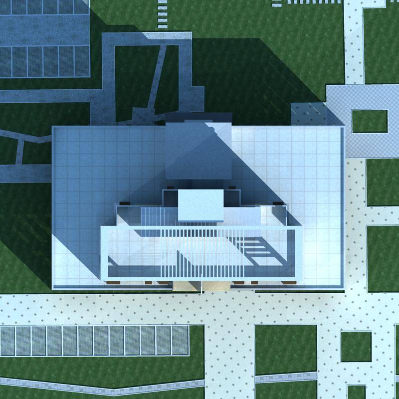 现代高层商业住宅楼