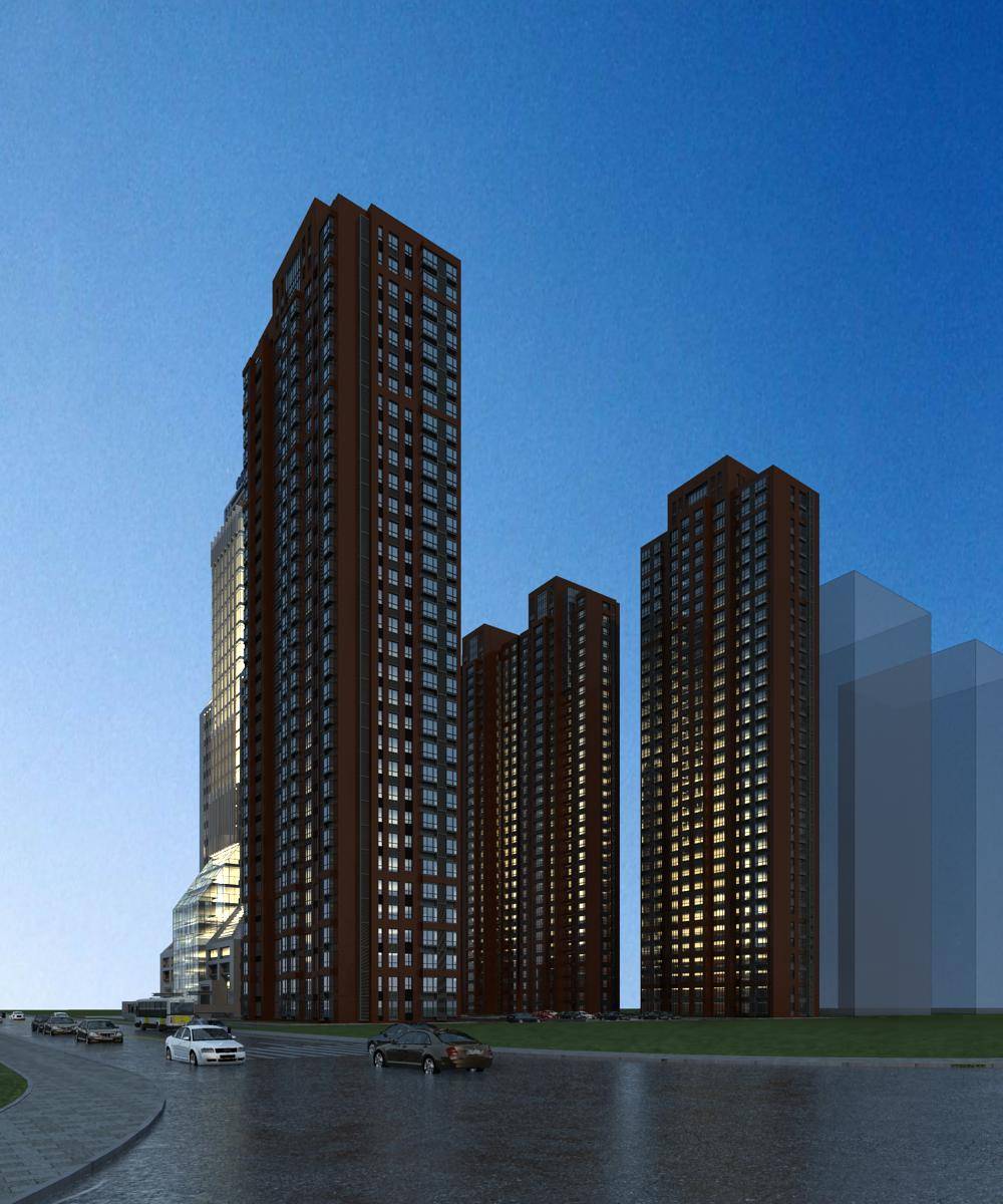 现代住宅楼及酒店