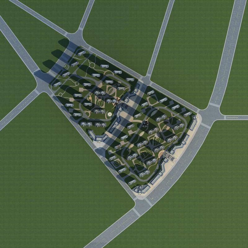 欧式商业住宅小区
