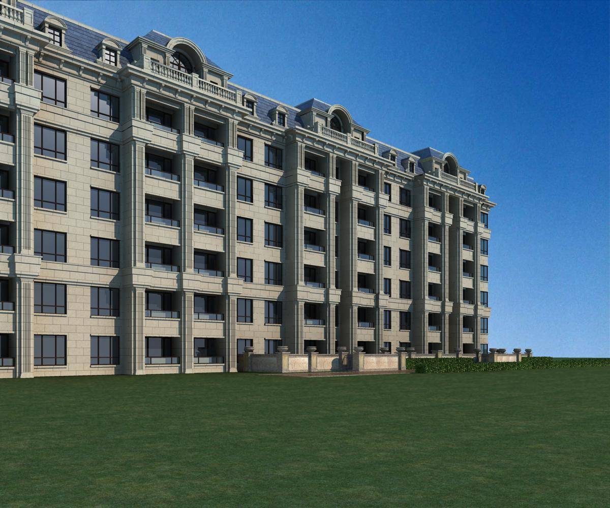 法式多层住宅楼
