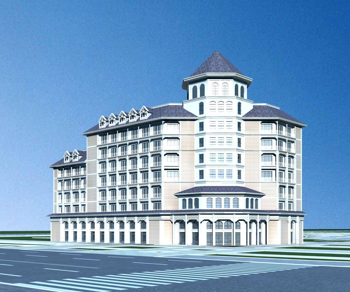 欧式酒店3d模型下载102844847_3d欧式酒店模型下载_3d欧式酒店max模型免费下载_建E室内设计网