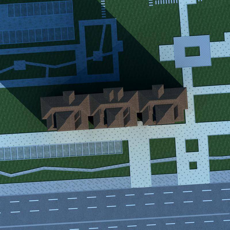 欧式高层住宅楼