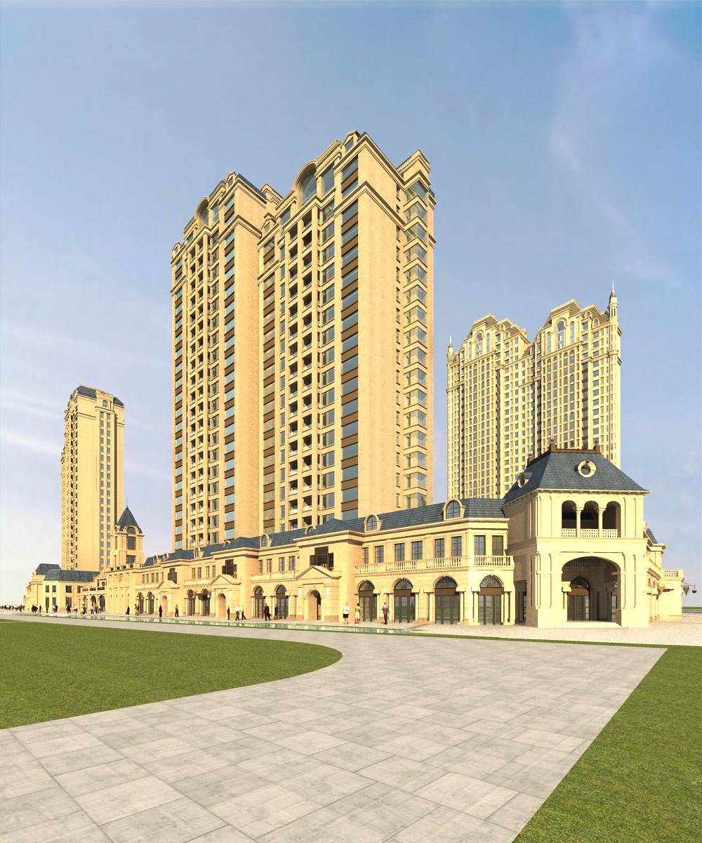大型商业住宅小区规划