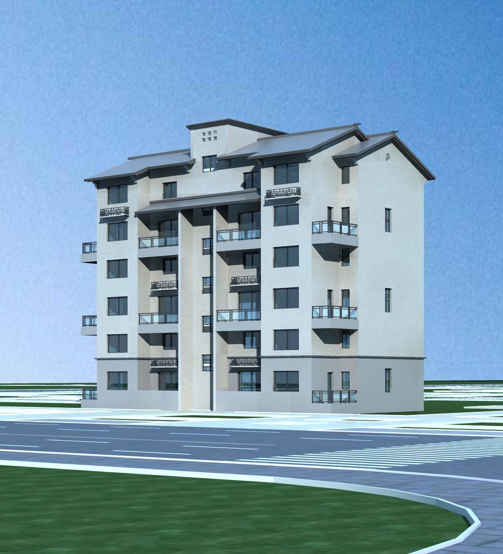中式多层住宅楼