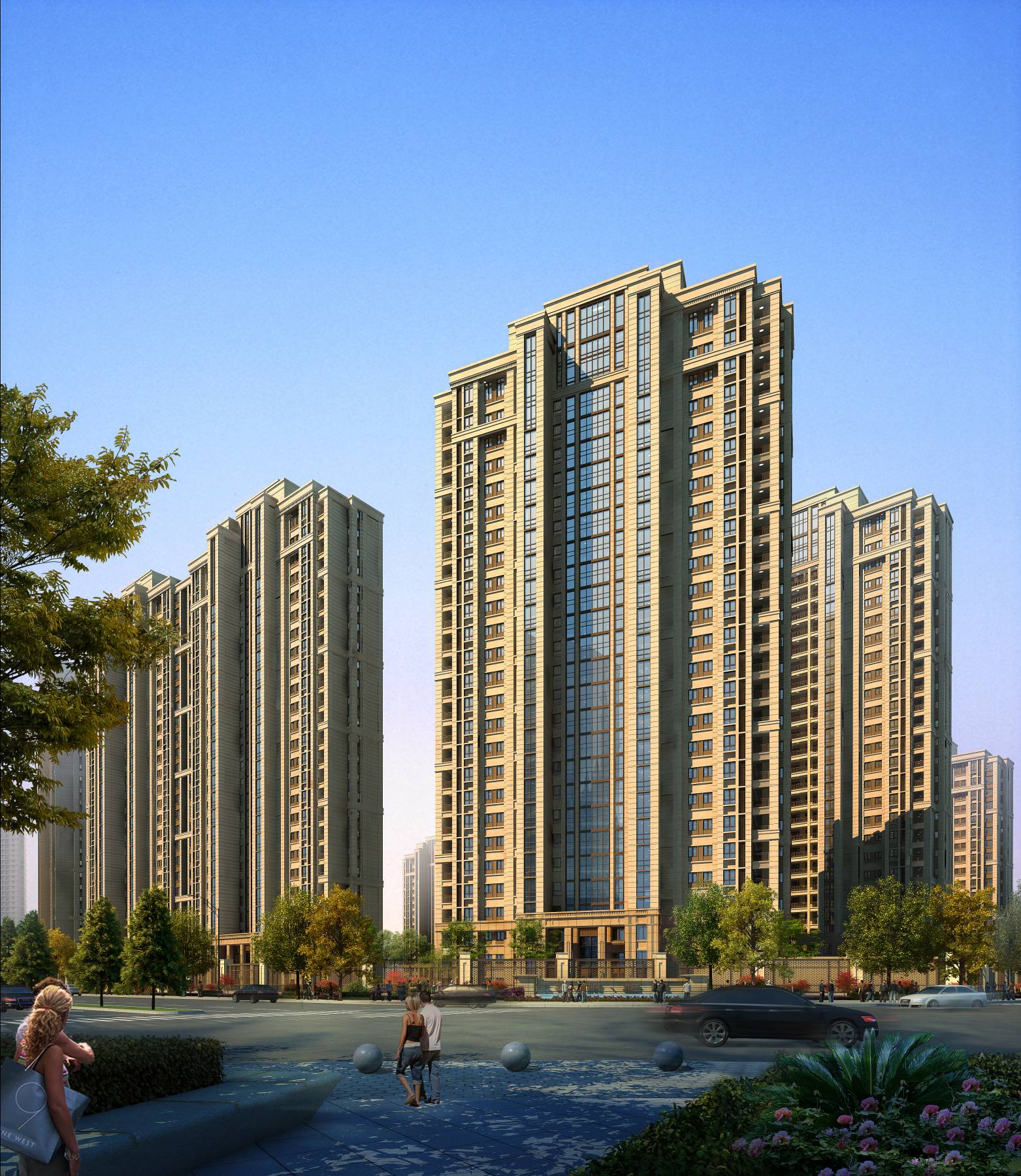 简欧风格住宅小区