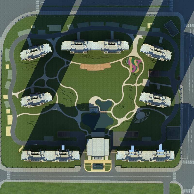 简欧风格住宅小区