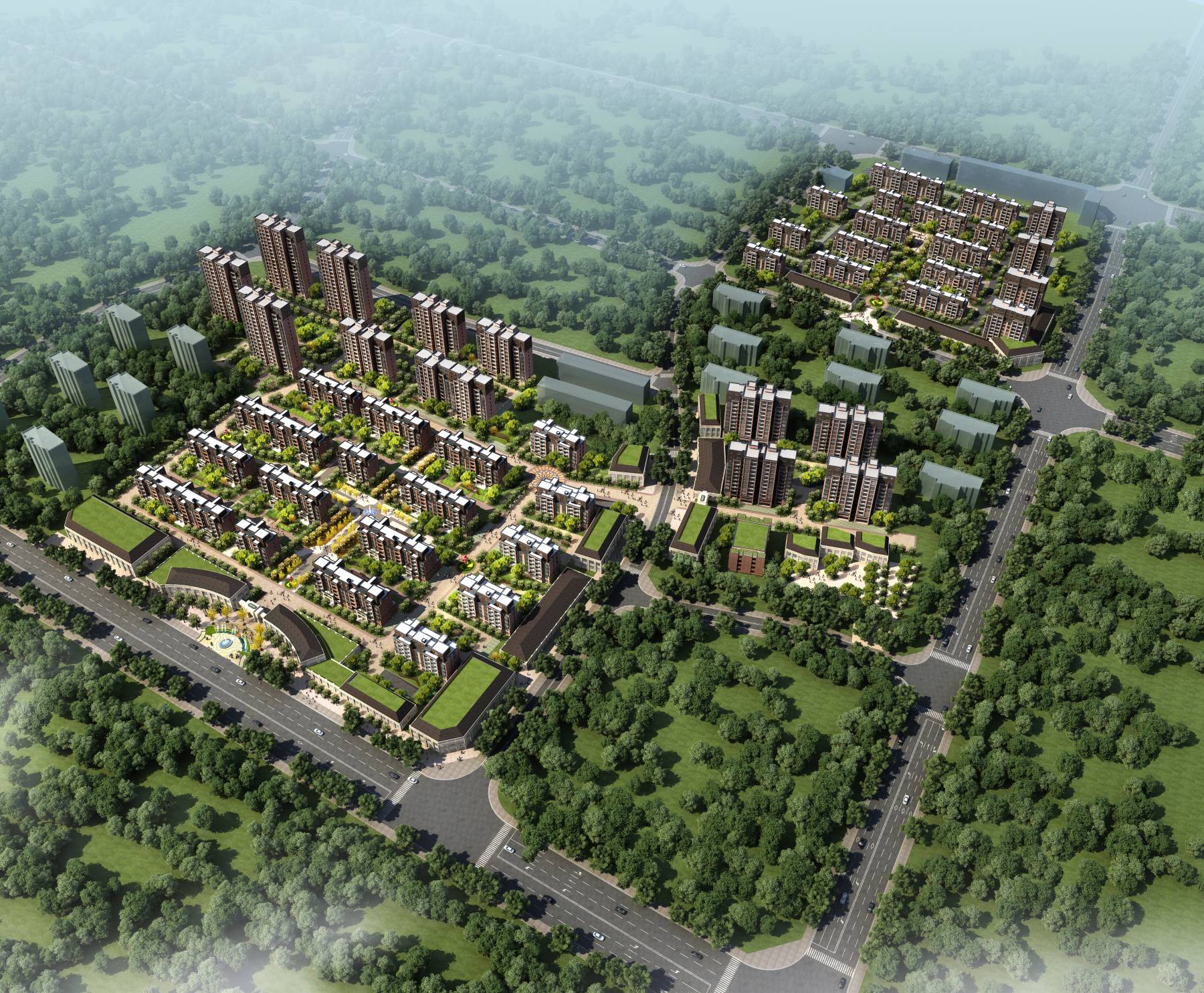 淄博周村住宅规划