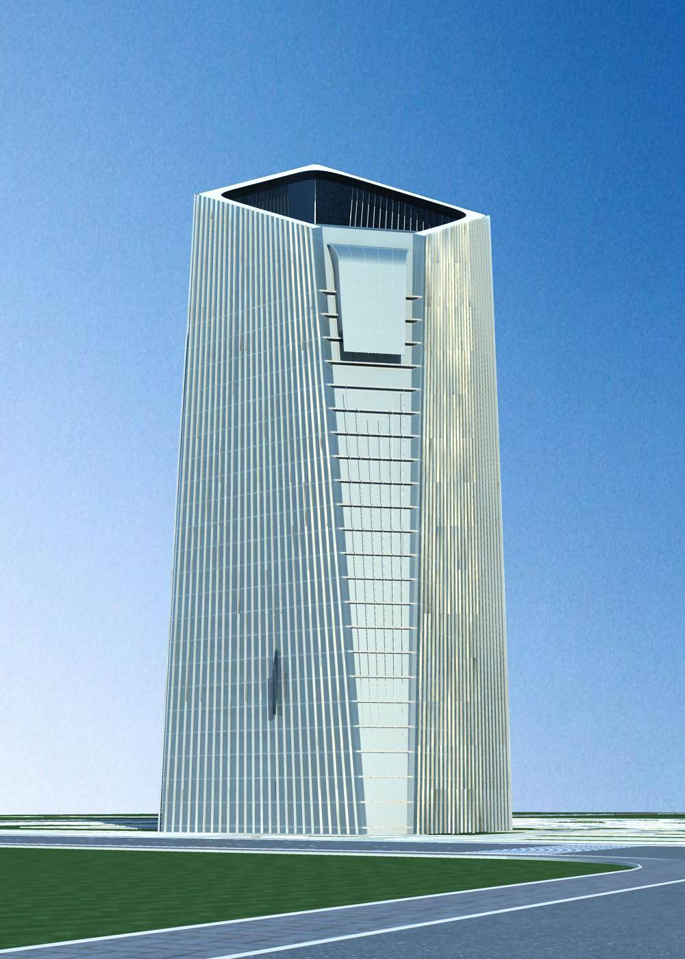 现代高层办公楼