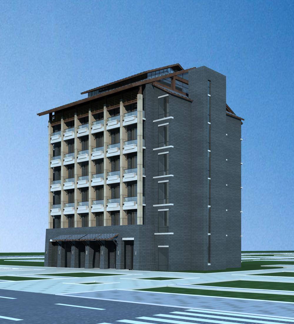中式多层住宅楼