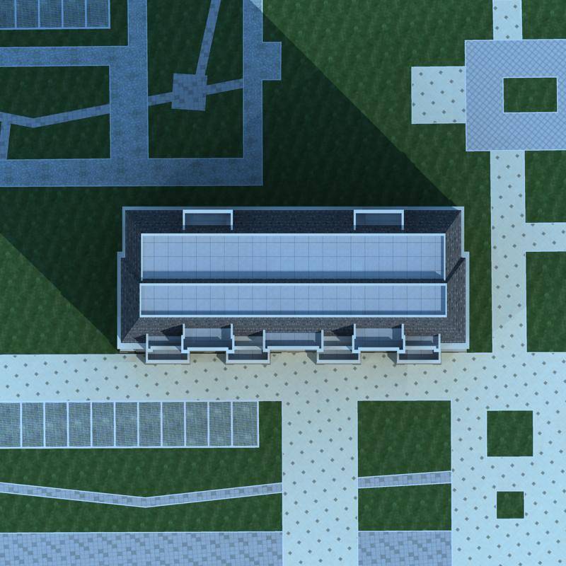 欧式多层住宅楼