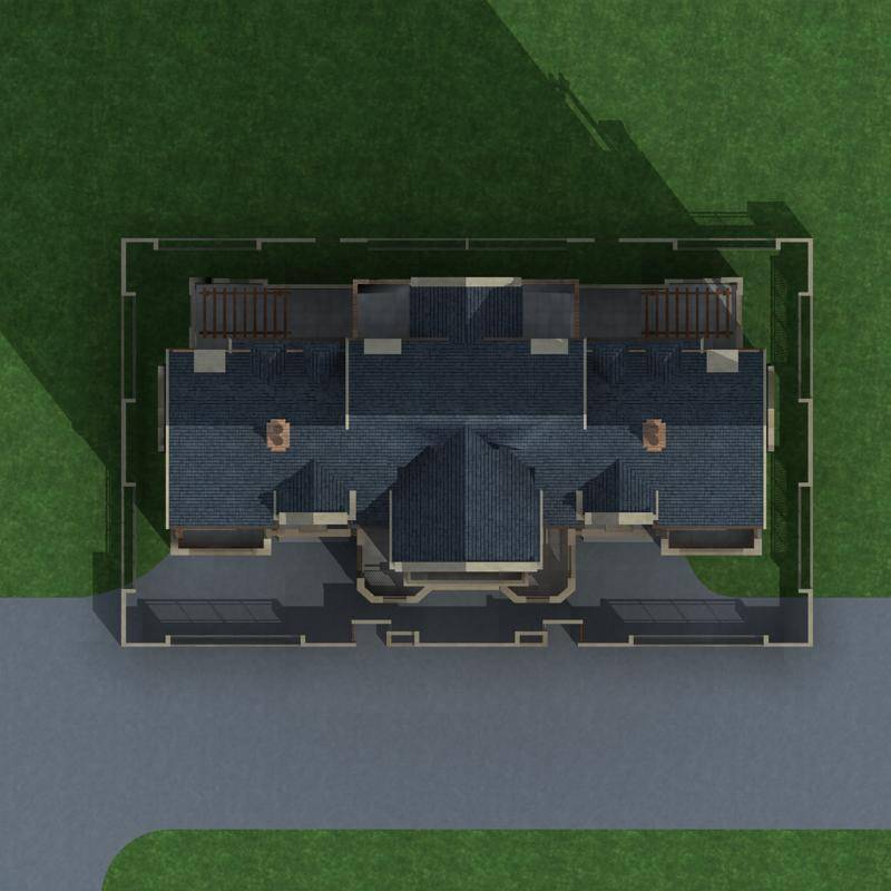 欧式多层住宅楼