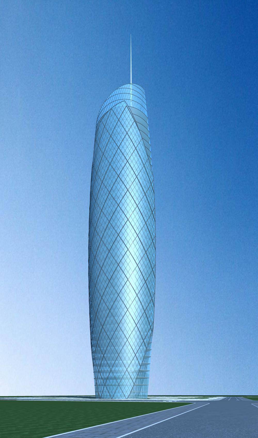 现代高层办公楼