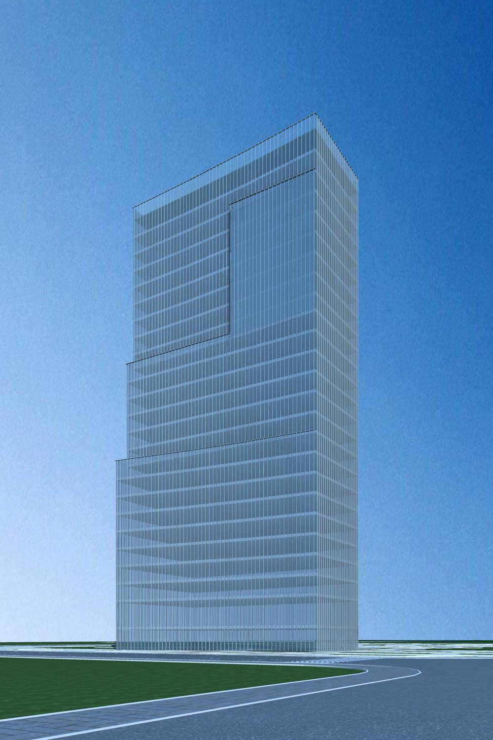 现代高层办公楼