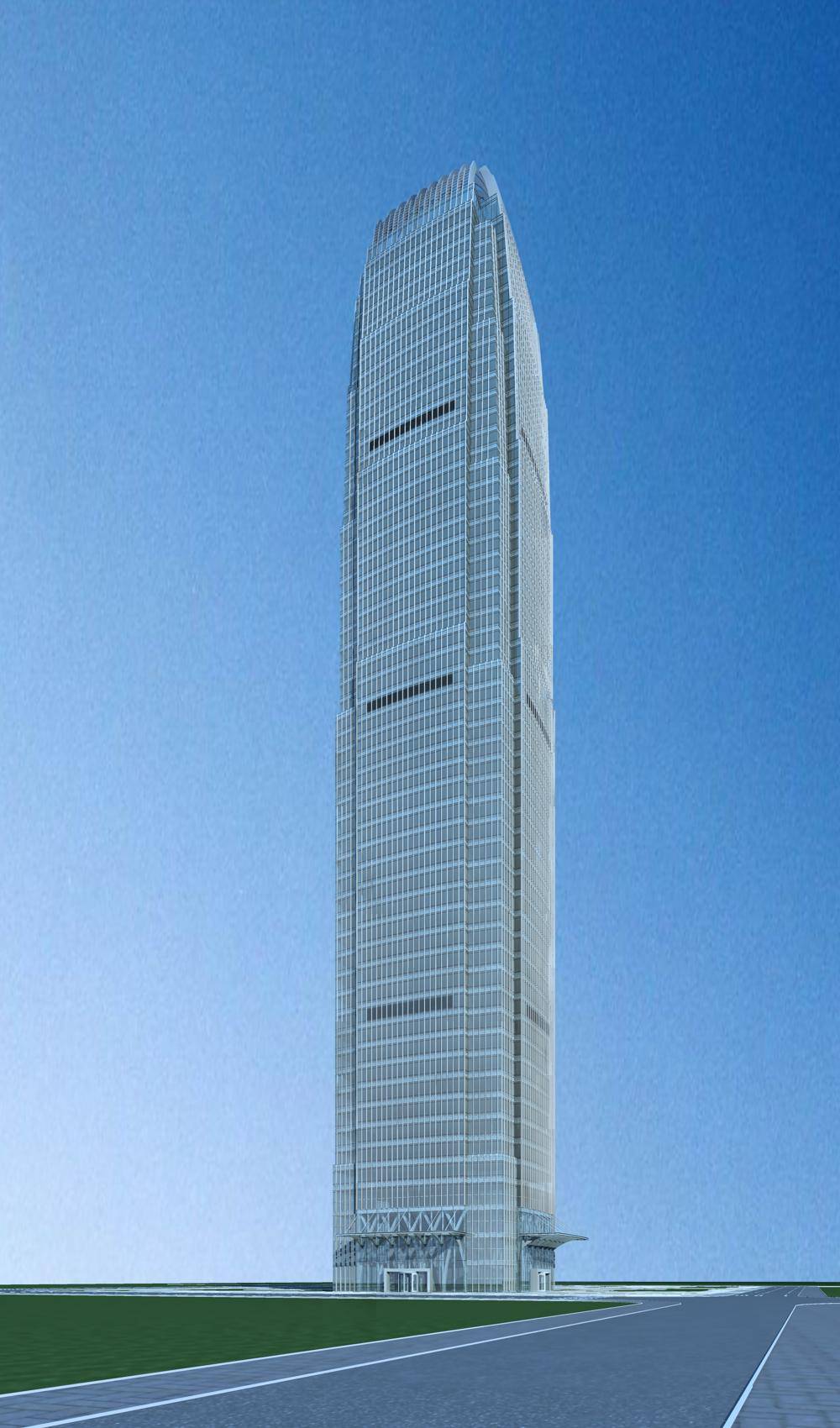 现代超高层办公楼