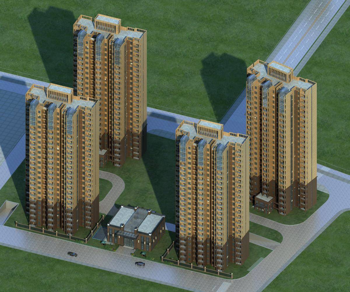 简欧风格住宅小区