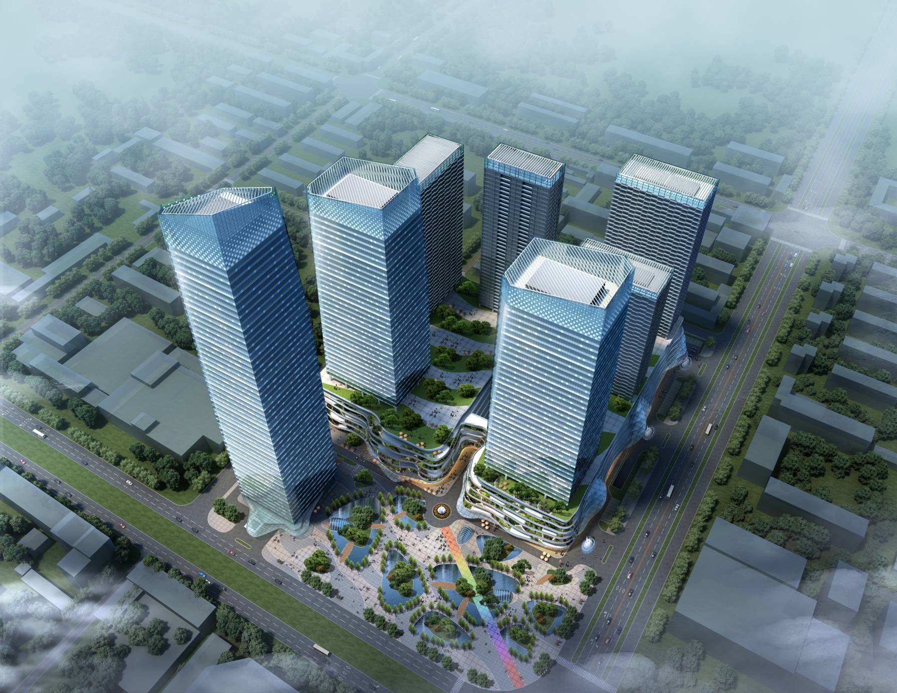 现代城市商业综合体
